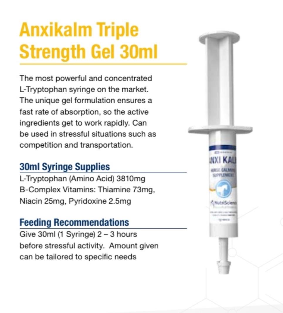 ANXICALM EQUINE GEL 30 ML
